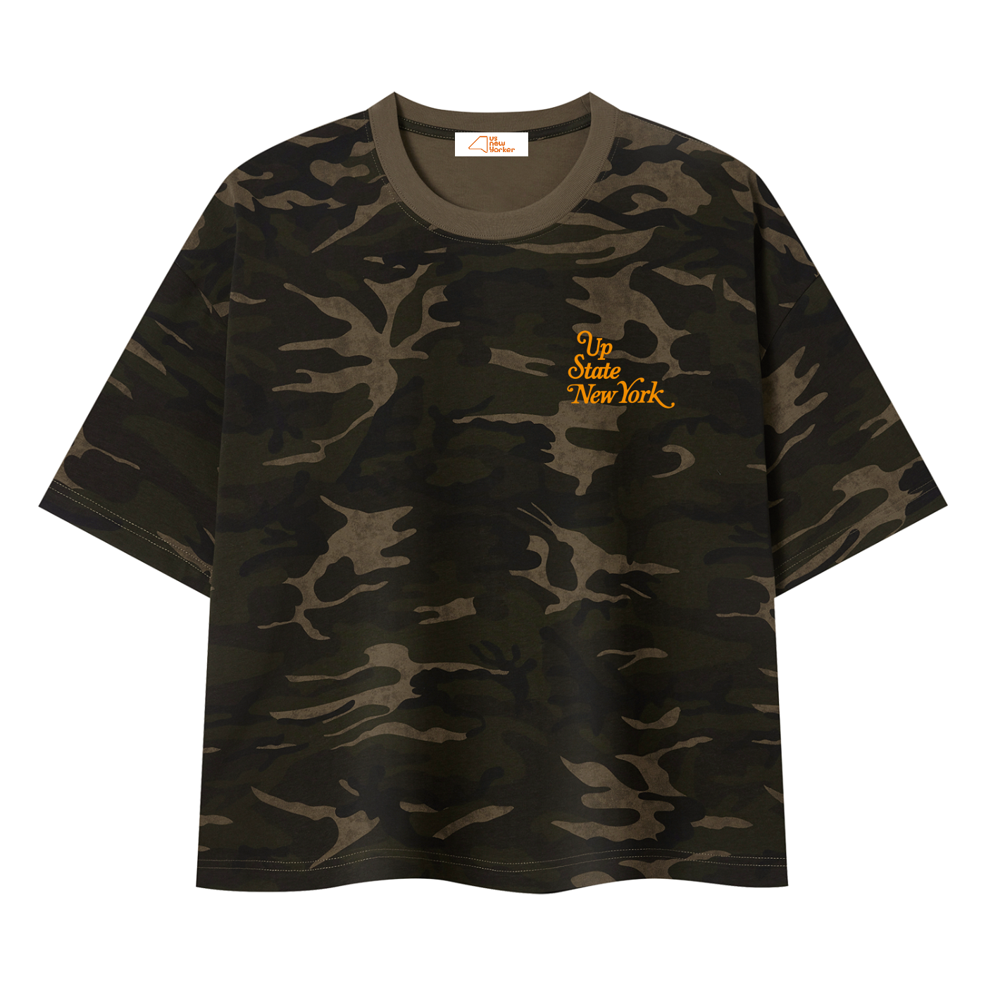 Upstate New York Seal Camo Box Tee